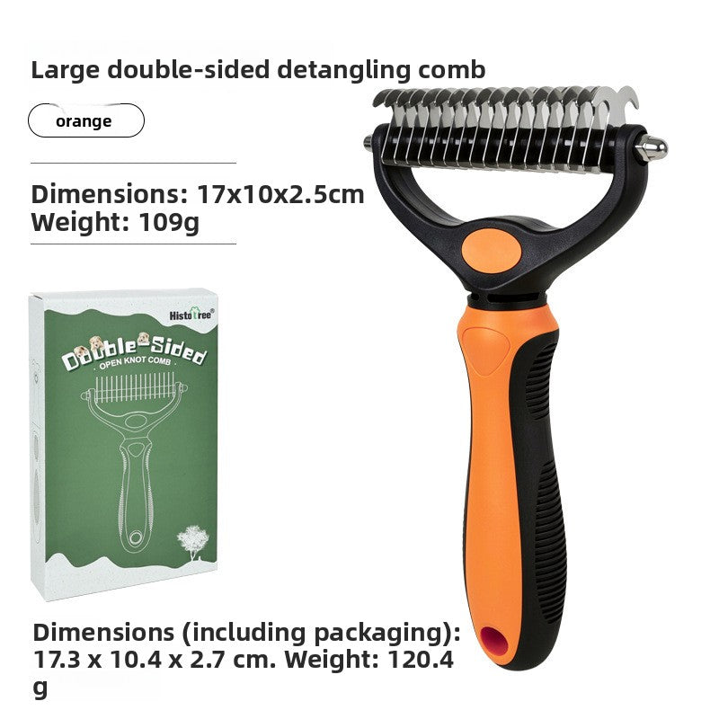 Knot Buster – Dematting & Deshedding Rake
