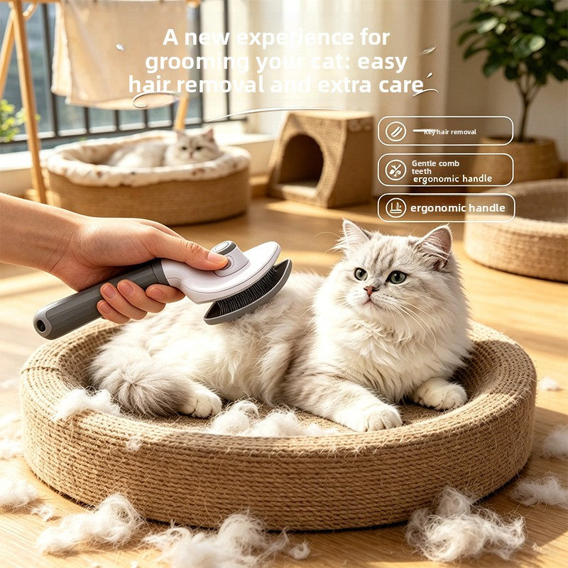 Pop Brush – Self-Cleaning Slicker Brush