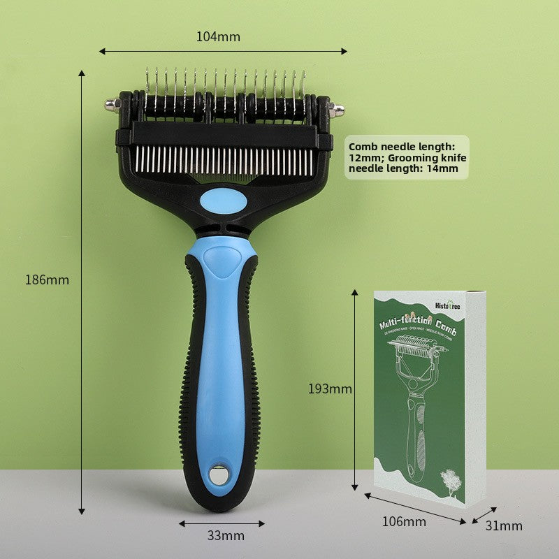 Knot Buster – Dematting & Deshedding Rake