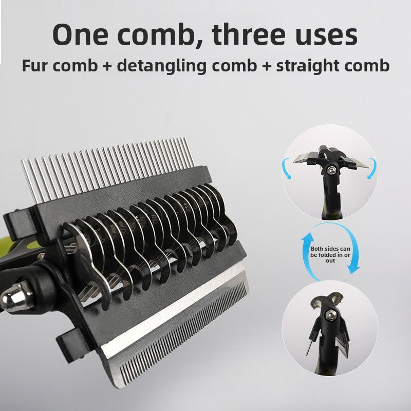 Knot Buster – Dematting & Deshedding Rake