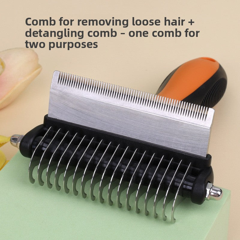 Knot Buster – Dematting & Deshedding Rake